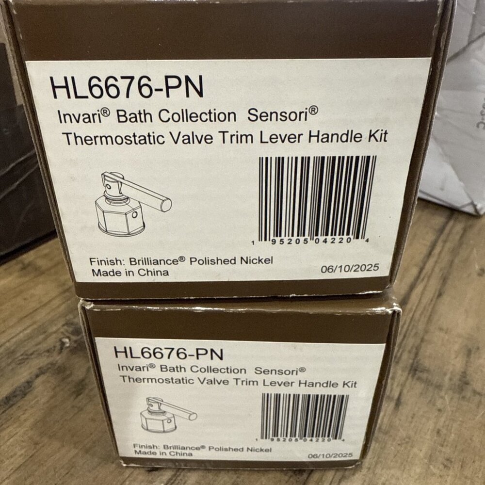 Brizo HL6676-PN Invari Sensori Thermostatic Valve Trim Lever Handle Kit